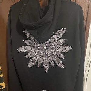 Chrome hearts snowflake hoodie